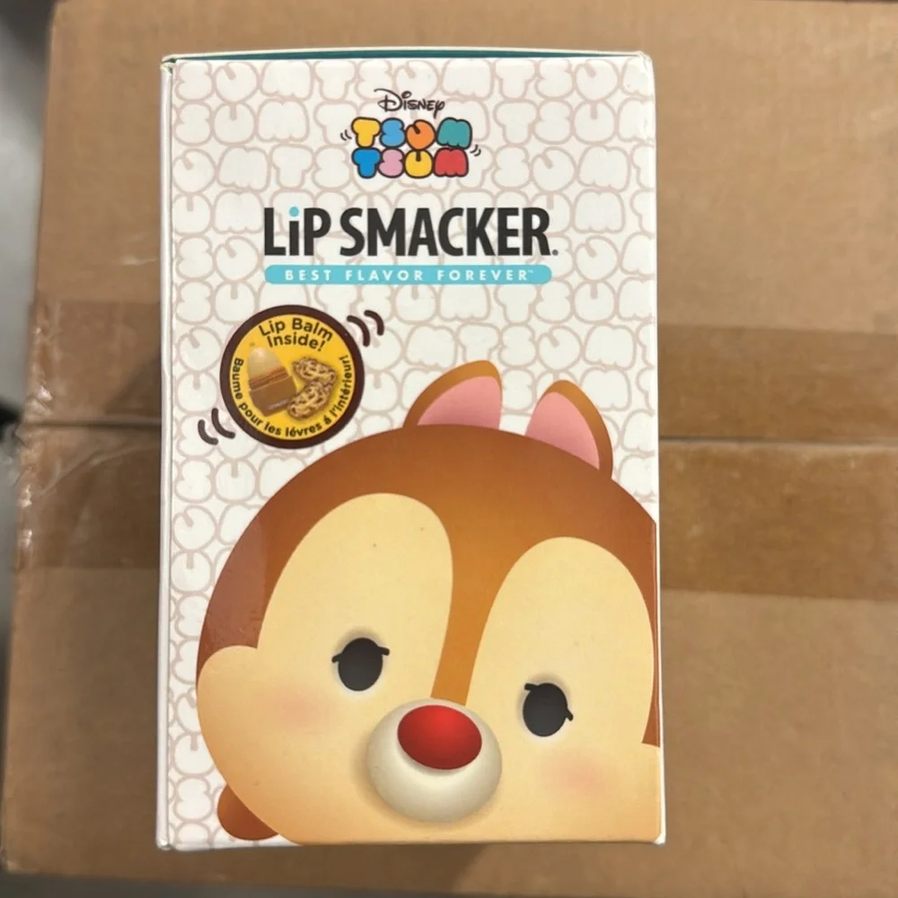 🍪🍪Disney Tsum Tsum Dale Kooky Oatmeal Cookie Flavor Lip Smacker🍪🍪